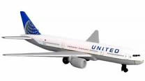 United Airlines Model Airplanes