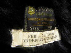   Label, Feb 21 1918 Order 72412   Aero, by Gordon & Ferguson St. Paul Minnesota 