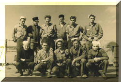 Photo of the Crew of LST-979 in World War Two