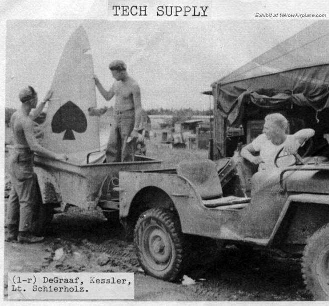 Picture of Tech Supply on IeShima in World War 2