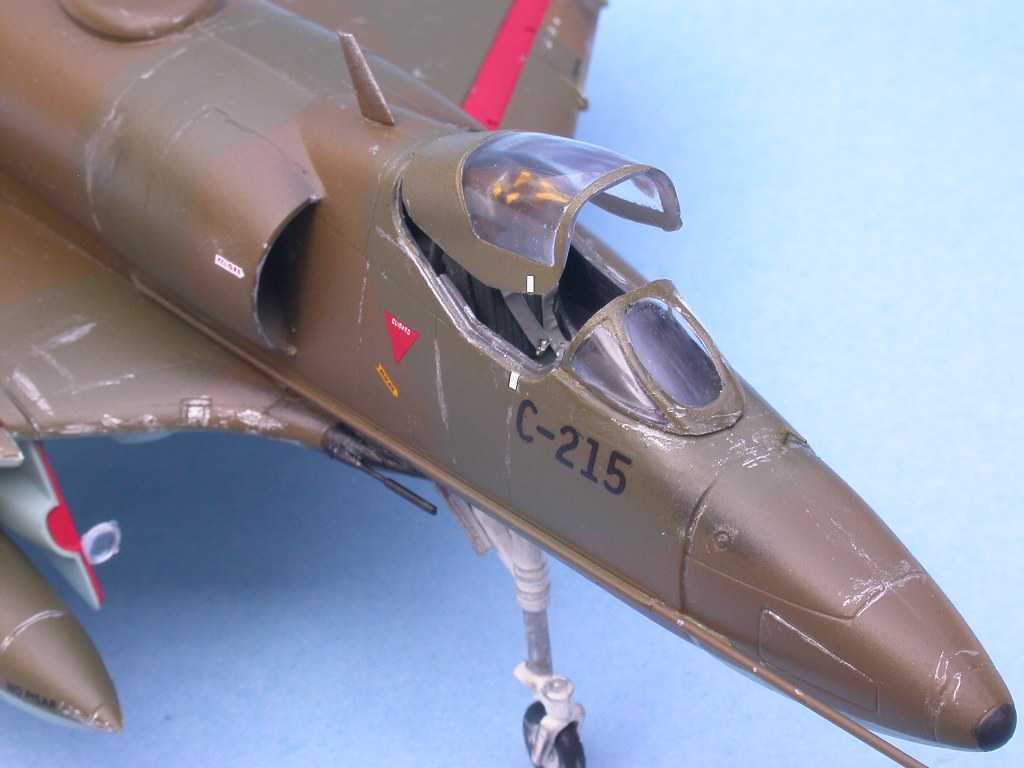 A-4 Skyhawk C-215 Closeup, look at the extreme detail