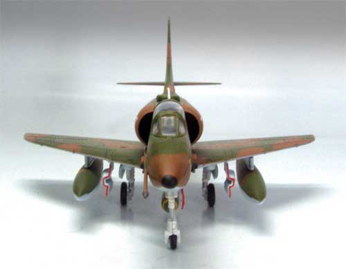 Model Airplane of Mariano Valasco's A-4 Skyhawk Jet Fighter