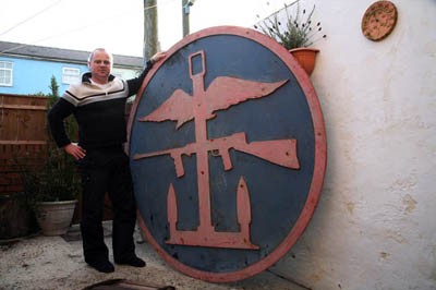 The Badge from the British Ship the HMS Intrepid