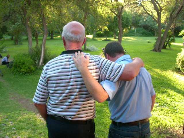 Mariano Velasco and Neil Wilkinson at peace with their past