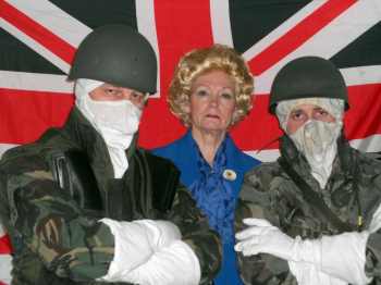 Falkland Islands - Malvinas War in 1982, Actors, Benny, Margaret Thatcher, Wilky