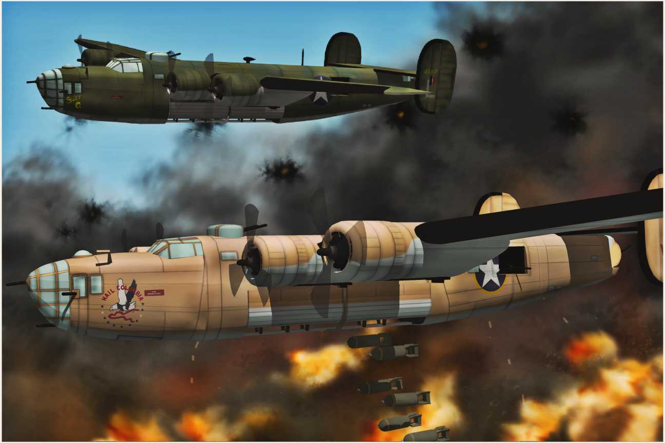 B-24 Liberator Medal of Honor Ploesti Raids