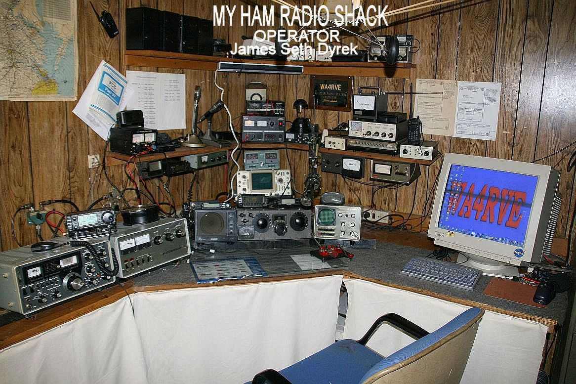 WA4RVE's Radio Shack, Virginia Beach Virginia