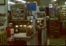 Our Work benches at Patco before our new avionics shop was built