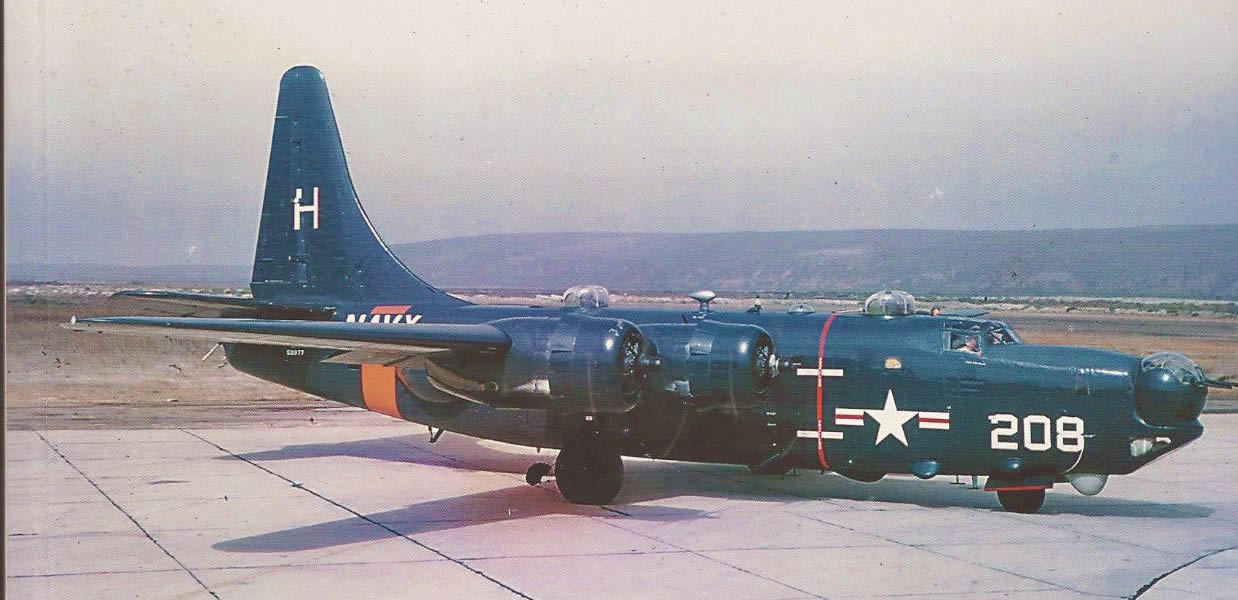 PB4Y-2 Navy Version of the B-24 Liberator used to hunt submarines.