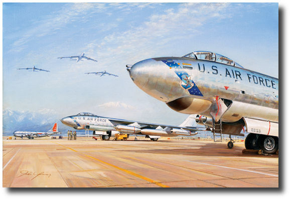 Cold War Wariors, B-47 Art Print
