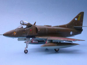 A-4 Model Mariano Velasco Falklands War Ace 1982