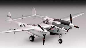 P-38 Lighting Plastic Model Kit
