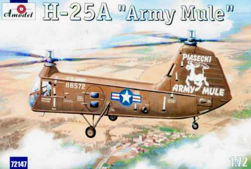 H-25 Mule Army Helicopter made by Amodel