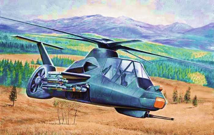 Italeri 1/72 RAH-66 Commanche Stealth Helicopter