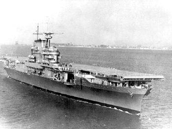USS Hornet Aircraft Carrier  in 1941