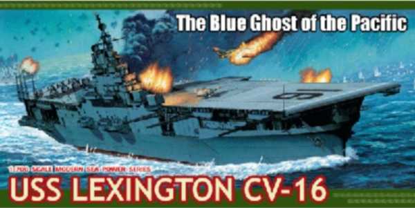 USS Lexington (CV-16) 1/700 Kit