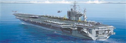 USS Theodore Roosevelt CVN-71 Nuclear Aircraft Carrier