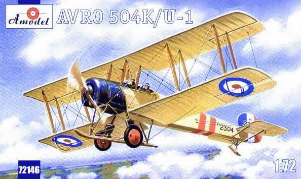 AVRO-504K/U-1 WW1 Airplane