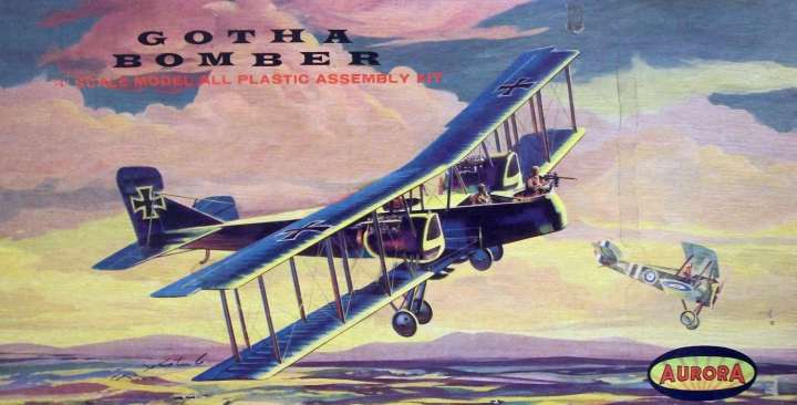 Gotha Bomber WW1 Airplane