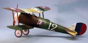 Nieuport 28 flown by 26 Victory Ace Eddie Rickenbacker