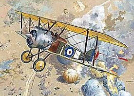  Sopwith Camel F.1 in Combat Action in WWI