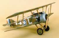 British Sopwith Camel Balsa Wood Kit