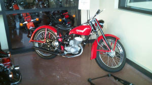 Antique Vintage Harley Davidson 165cc Motorcycle