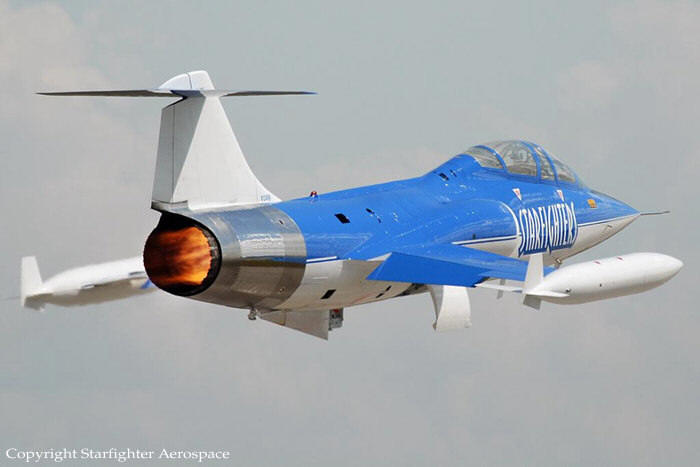 Fly in an F-104 B Starfighter Jet Yourself