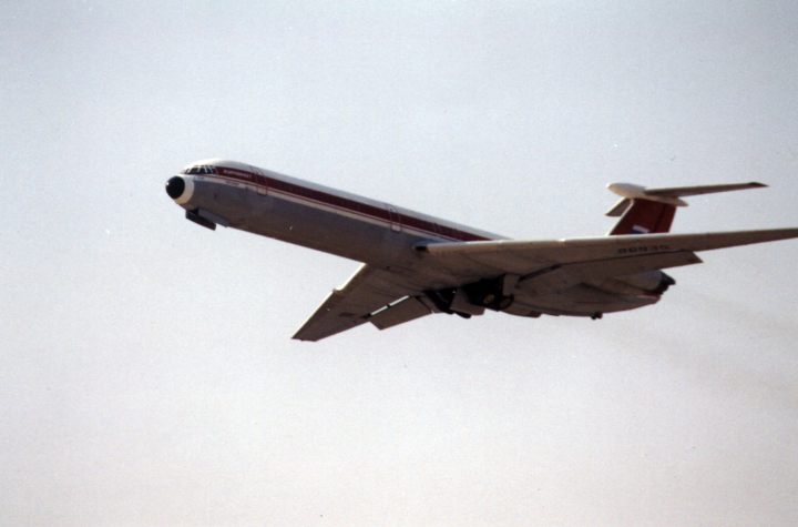 Aeroflot Passenger Jet in Moscow