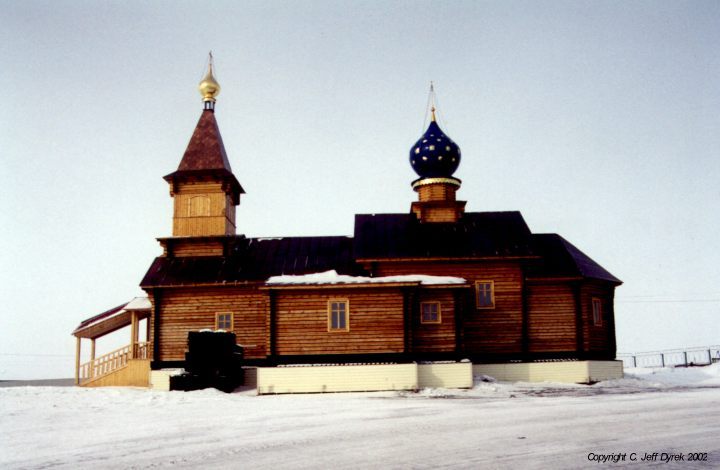 A Russian Orthodox Church in Khatanga