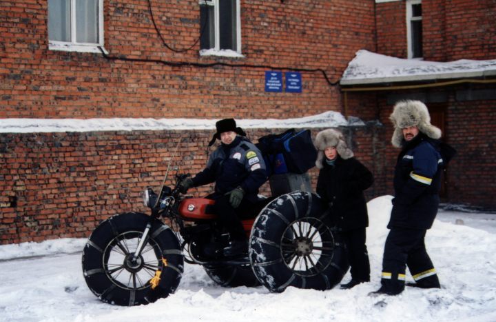 A Speciality trike in Khatanga Siberia Russia