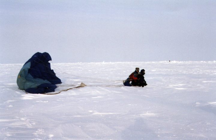 We have just completed our tandem skydive jump over the North Pole