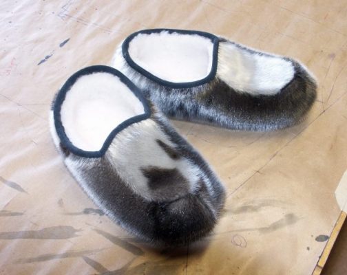 Beautiful slippers and great winter clothing by Merete