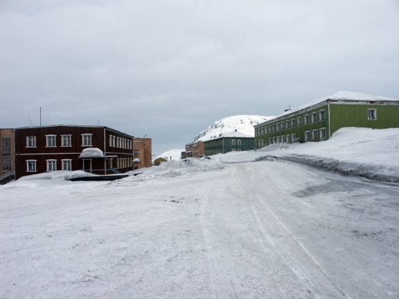 Barentsburg is an Arctic Ocean City.