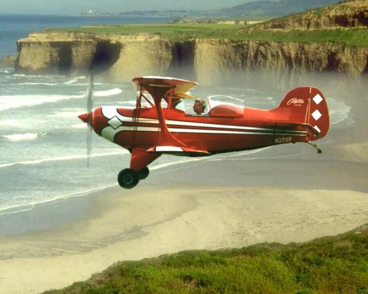 Roger Smith heading to Hawaii in his pitts aerobatic airplane