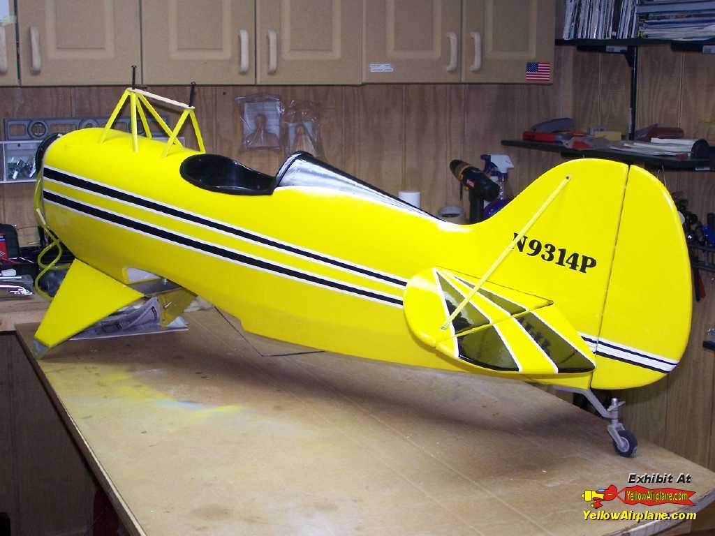 Photo of the Pitts model airplane design