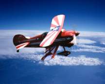 Carlos flying his pitts at 80,000 feet