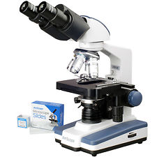 Labatory Quality Binocular Microscope with 3d Mechanical Stage
