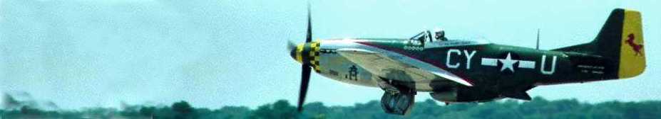 The Gunfighter, A P-51 Mustang.  Photo by C. Jeff Dyrek