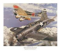 Bruster Buffalo and a Jap Zero go head to head