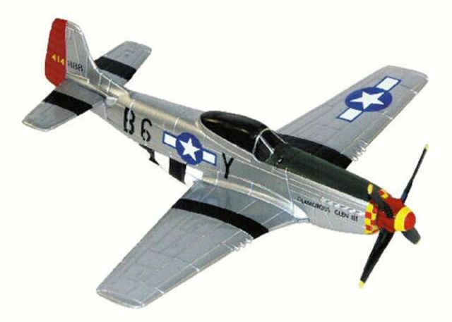 P-51D Mustang Model Airplane