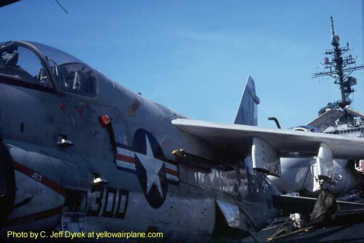 A-7 Corsair II belonging to VA-192 the World Famous Golden Dragons