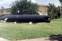 Picture of a World War II Japanese Mini Submarine on Guam