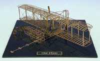 Wright Flyer Brass Sculpture