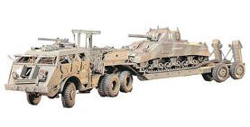 U.S. 40 Ton Tank Transporter Military Model Kit