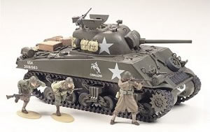 Sherman 75mm gun Model Tank