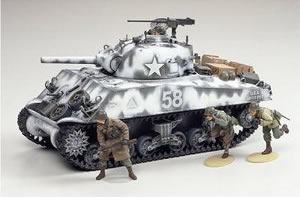 M4A3 Sherman Tank 105mm Howitzer Model Kit